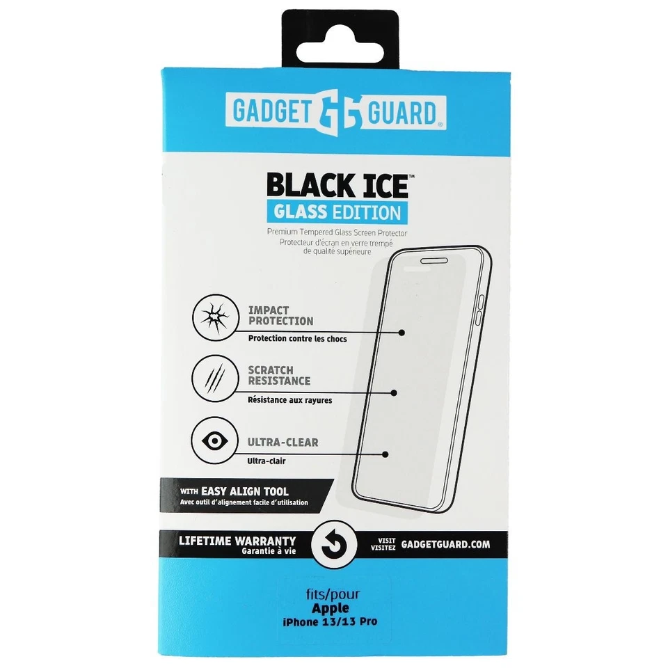 Gadget Guard Black Ice Glass Edition para Apple iPhone 13 e 13 Pro - Imagem 1 de 1