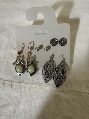 Maurices Matching Dangle Stud Earrings Set Retro Boho Southwestern NEW 5 Pairs - Image 1 of 4