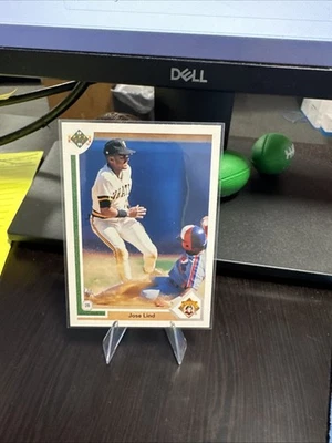 1991 Upper Deck Jose Lind Pittsburgh Pirates #258 Free Ship - Image 1 of 4