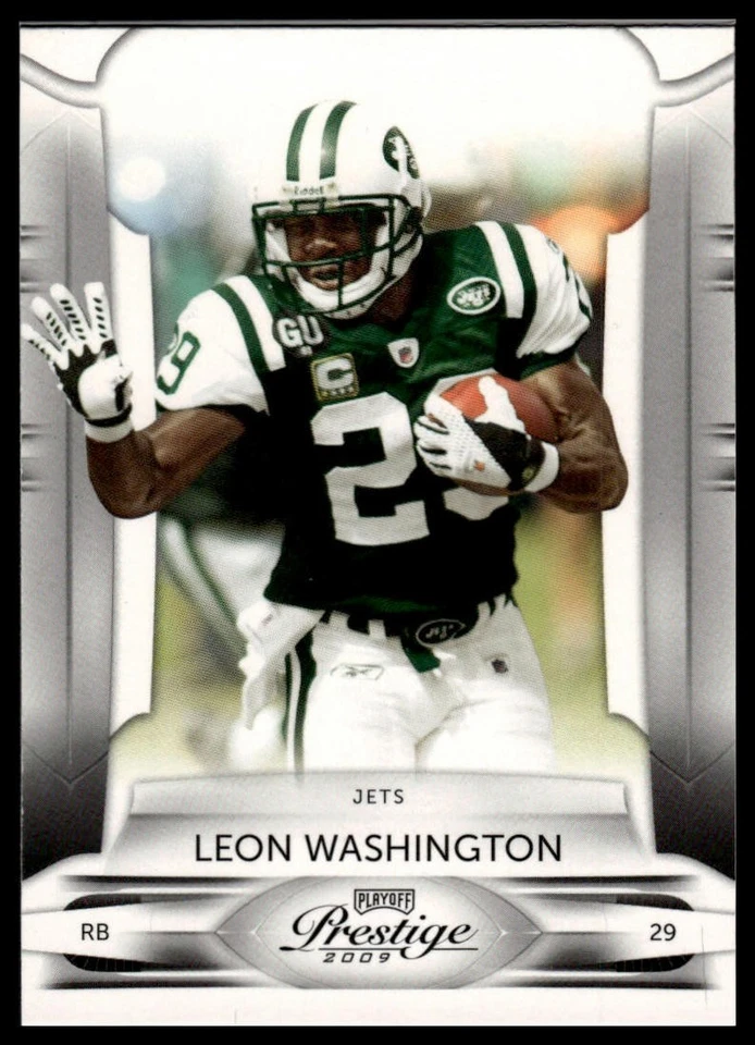 2009 Playoff Prestige #68 Leon Washington - Image 1 of 2