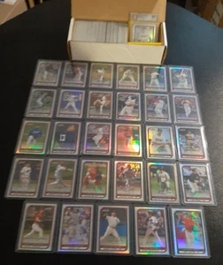 2008 BOWMAN CHROME REFRACTOR SET (220 BASEBALL CARD SET) - Picture 1 of 5