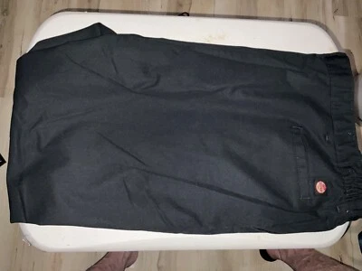 Black Work Pants  - Red Kap, Cintas, Dickies, 49-50 - Clean Used Uniform - Image 1 of 2