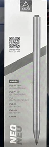 Adonit Neo Stylus Pen For iPad/Air/mini/Pro w/ Replaceable Nibs/Cable Space Grey - Picture 1 of 5