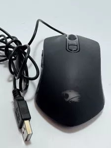iBUYPOWER Black Pc Gaming Mouse Online Gaming Tested - Picture 1 of 5