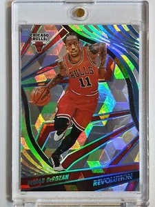 2021 Panini Revolution DeMar DeRozan #34 CUBIC HOLO /50 - Ready to Grade - Picture 1 of 3