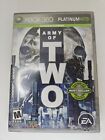 Army of Two complet avec manuel Microsoft Xbox 360 Testé Works Platinum Hits CIB