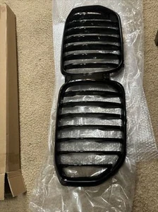 Parrilla delantera negra brillante para BMW X5 G05 2019 2020 2021 2022 parrilla - Imagen 1 de 7