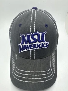 The Zephyr MSU MAVERICKS Graphics Baseball Cap Fitted Hat M/L GR61 - Picture 1 of 6