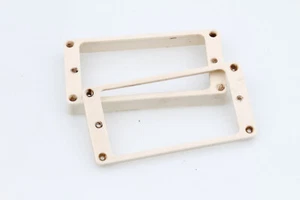 Anillos de montaje Humbucker antiguos M69 Area59' CAB blancos vintage se adaptan a guitarras Gibson® - Imagen 1 de 9