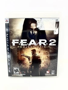 FEAR 2 PROJECT ORIGIN PS3 PLAYSTATION GAME WITH MANUAL TESTED - Picture 1 of 6