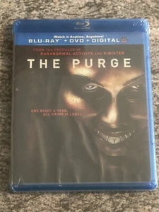 NEW! The Purge (Blu-ray/DVD, 2013 Ethan Hawke Horror Film) - Imagen 1 de 2