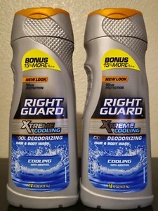 Lot of 2 - Right Guard Xtreme Cooling CHILL Hair & Body Wash 16 Oz DISCONTINUED - Picture 1 of 2
