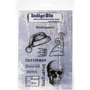 IndigoBlu Cling Mounted Stamp 5"X4" - Skullduggery - Picture 1 of 2