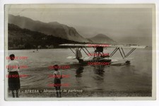 STRESA IDROVOLANTE IN PARTENZA 1934 Verbano Cusio Ossola rara animata