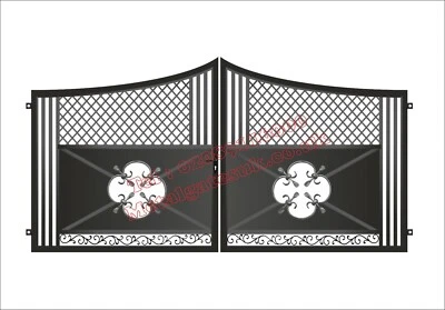 DRIVEWAY GATES/COMPOSITE WOOD GATE / WOODEN GATE/ METAL GATE/BI FOLD GATES  - Image 1 of 3