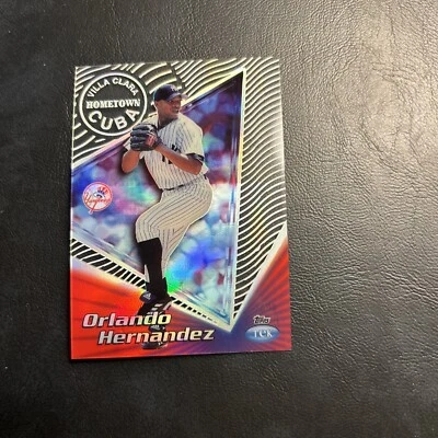 C40d 1999 Topps Tek #40a Orlando Hernandez, New York Yankees pattern￼ 22 Cuba - Image 1 of 2