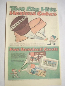 1979 Hostess Cakes Ad With Baseball Cards Jim Rice, George Brett, Ron Guidry - Picture 1 of 1