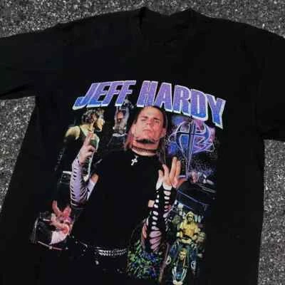 Camiseta Unisex Jeff Hardy Algodón Negro Talla S-4XL Tendencia Foto 1 de 3