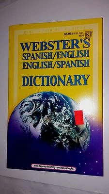 Webster's Spanish English Dictionary brand new - Image 1 of 3