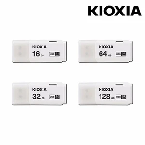 Kioxia TransMemory U202 16GB/32GB/64GB/128GB  USB Flash Drive 2.0 White -UK - Picture 1 of 11