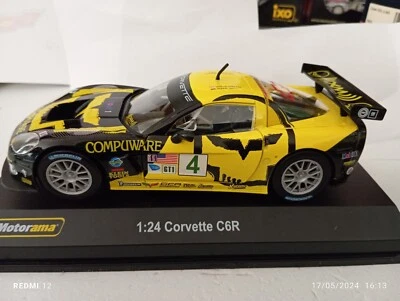 MOTORAMA 1:24  CHEVROLET - C6R N 4 IMSA GT1 2008 O.BERETTA - O.GAVIN - Immagine 1 di 4
