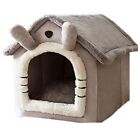 Plus Velvet Winter Closed Warm House Puppy Nest Cat Kennel Cat Bed Pet Bed