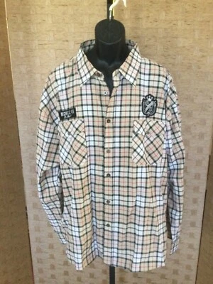 Old Skool Nova Check Plaid Shirt Logo 4X - Image 1 of 4