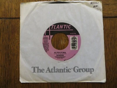 Genesis – No Son Of Mine / Living Forever - 1991 - Atlantic 7-87571 7" Single VG - Image 1 of 4