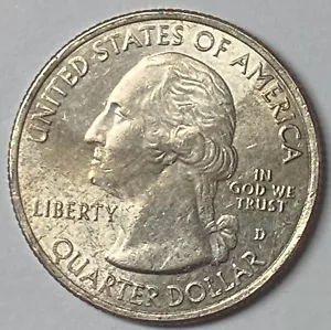 2020 D US Virgin Islands State Quarter - Improperly Annealed Planchet Error. - Picture 1 of 5