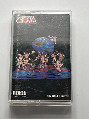 GWAR  This Toilet Earth Cassette 1994 Metal Blade Records - P4-53889 - Imagem 1 de 4