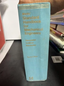 Marks' Standard Handbook for Mechanical Engineers. Eighth edition. 1979. - Picture 1 of 6