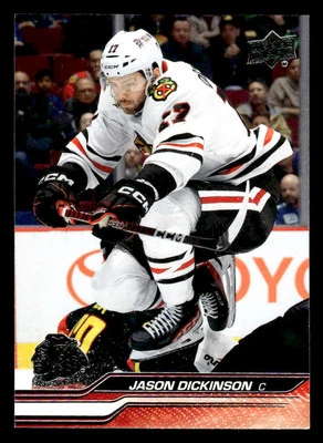 2023-24 Upper Deck #289 Jason Dickinson - Image 1 of 2