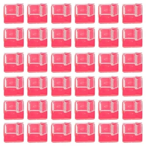 50 Pcs Auto-Adhésif Fixation Fil Clip Bureau Câble Organisateur Supports - Photo 1/10