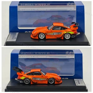 SW 1/64 Porsche RWB 993 RAUH-Welt Orange Speed and Furious Diecast Model Car - Picture 1 of 15