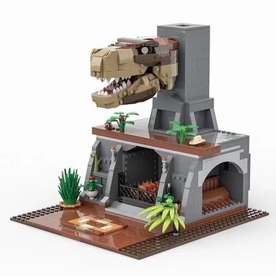 Hot Sale Fireplace Model with Dinosaur Head Building Toys Set 941 - Image 1 of 3
