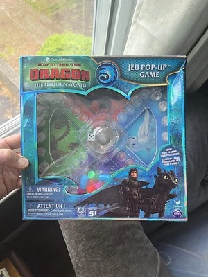 Dreamworks How To Train Your Dragon The Hidden World Jeu Pop Up Game-NEW!!! - Image 1 of 3