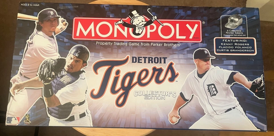 2006 Detroit Tigers Collector's Edition Monopoly Complete VERY RARE - Image 1 of 3