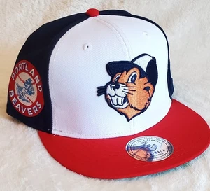 Portland Beavers MiLB Ebbets Field Flannels Vintage Snapback White/Navy/Red - Bild 1 von 12