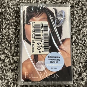 BRANDY - FULL MOON (2002) CASSETTE TAPE ALBUM (ATLANTIC) R&B SOUL SUPER RARE!! - Picture 1 of 9