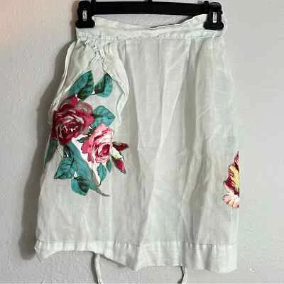 Vintage 50s Apron Skirt, Cottagecore, Coastal Grandma, OSFM - Image 1 of 4