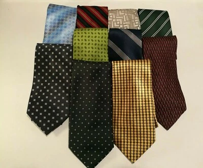 Christan Pelini Carpe Diem J 法拉利 Romario Manzini Jake 批量 10 件 男式领带  — 第 1/4 张图片