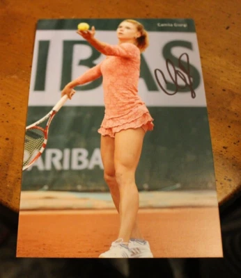 Camila Giorgi AUTOGRAPH ~ 4x6 Photograph - Image 1 of 2