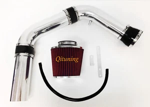 Black Red For 2002-2008 Dodge Ram 5.7L 1500 2500 3500 3pc Cold Air Intake Kit - Foto 1 di 1