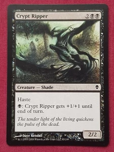 Magic The Gathering ZENDIKAR CRYPT RIPPER black card MTG - Picture 1 of 2