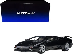 Lamborghini Diablo SE30 Deep Black Metallic 1/18 Model Car by Autoart - Picture 1 of 4