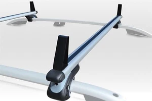 Roof Cross Bars + Load Stops For Citroen Dispatch Space Tourer Driver 2016+ - Picture 1 of 12