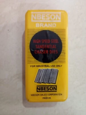 Pipe Threading chaser Dies Nbeson High Speed  for 1/2 in & 3/4 in - Image 1 of 4