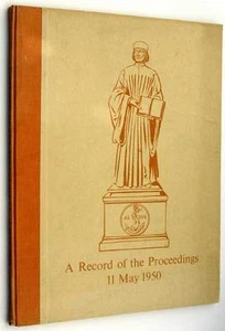 Celebrating LIMITED EDITIONS CLUB 1950 RECORD of the PROCEEDINGS Document / BOOK - Picture 1 of 1