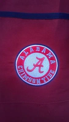 Alabama Crimson Tide BAMA Licensed Scrub Top with Embroidered Emblem S M   - Image 1 of 4