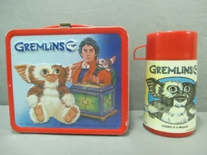 LONCHERA Gremlins Metal + TERMO Aladdin 1984 De Colección - Imagen 1 de 24